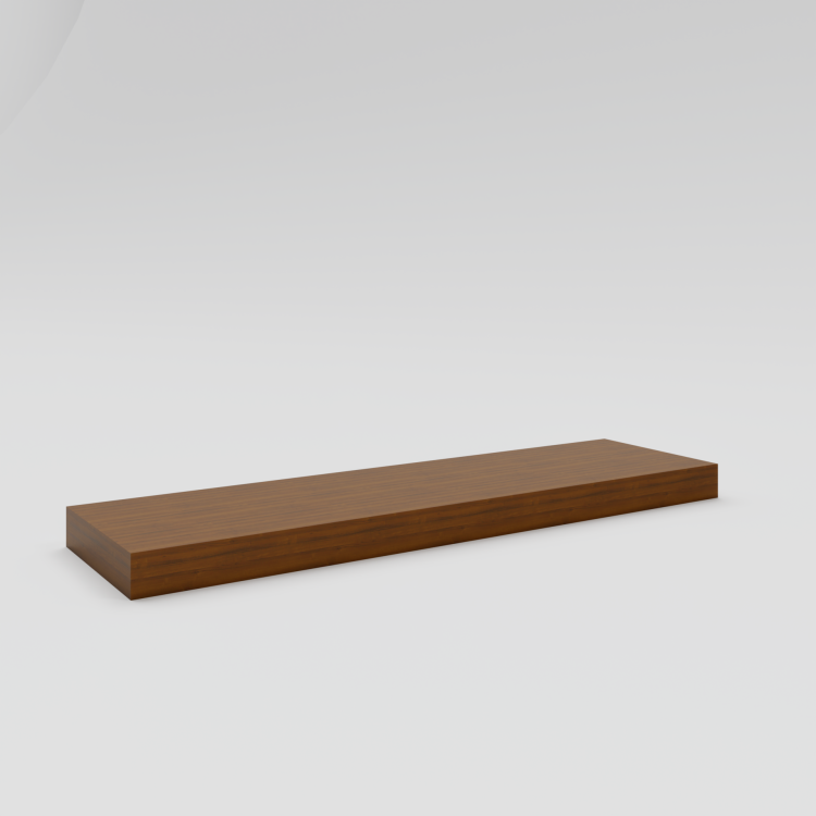 Walnut Floating Shelves - 2 3/8" x 60" x 10"