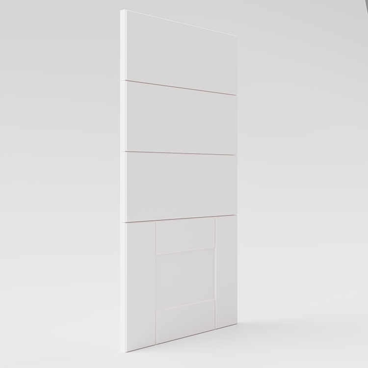 ADDIE Drawer Fronts - 4 Drawer Set Narrow