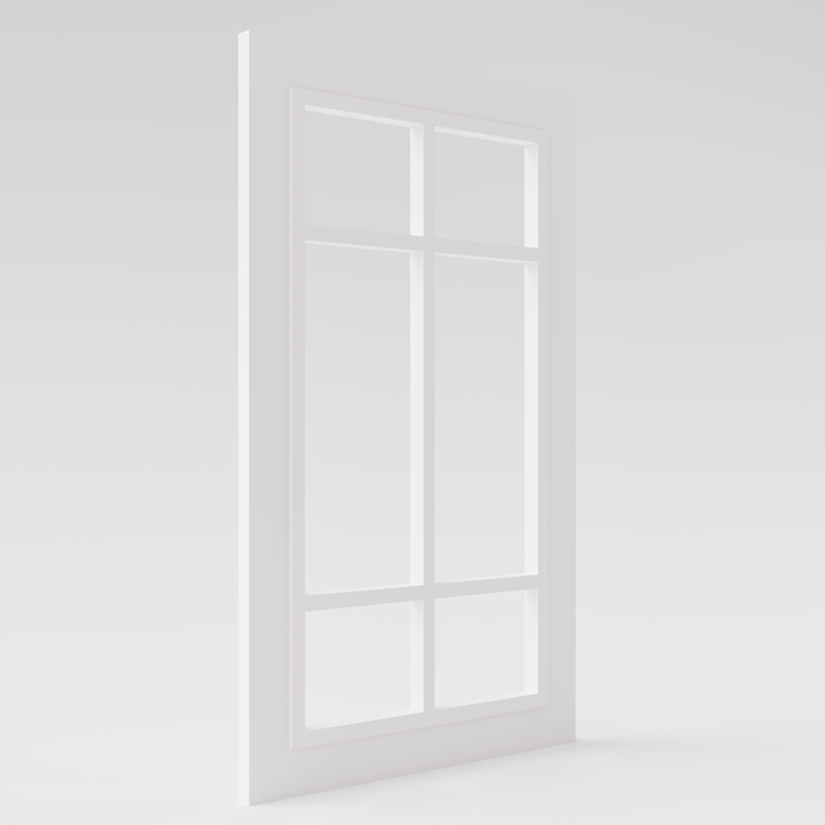 18" Sven Glass Door Frame